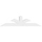 Ekena Millwork Richland Architectural Grade PVC Gable Bracket, 84"W x 21"H x 4"D x 6"F, 6/12 Pitch GBP084X21X0406RIC00 - alternate 3